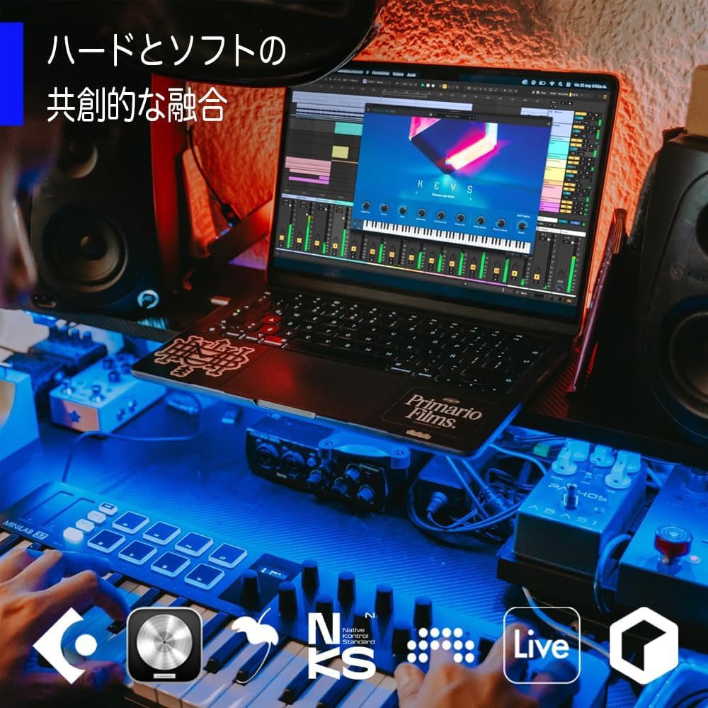 Arturia アートリア MIDIキーボード&パッドコントローラー MINILAB 37 (ホワイト) 37鍵盤 ホワイト DZONE