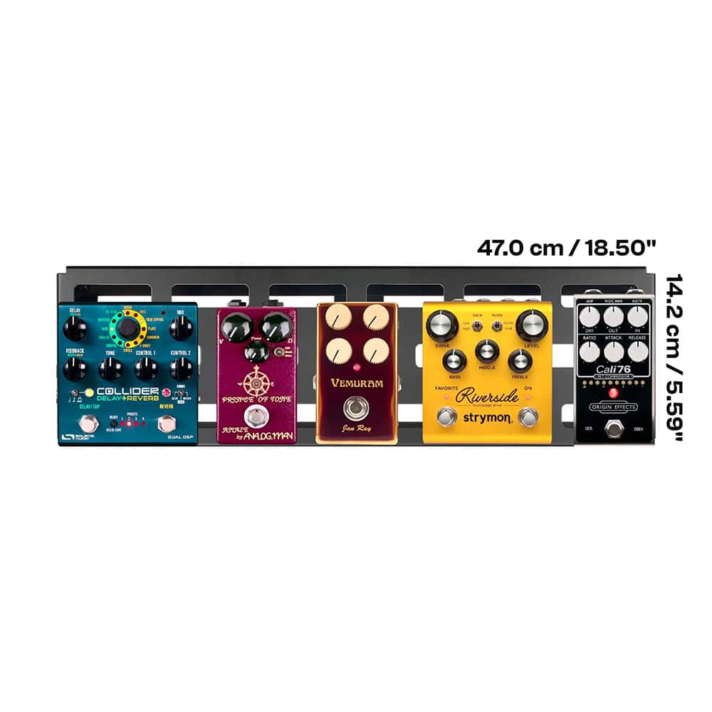 Rockboard DUO 2.1, Pedalboard with Flight Case DUO 2.1 FC DZONE