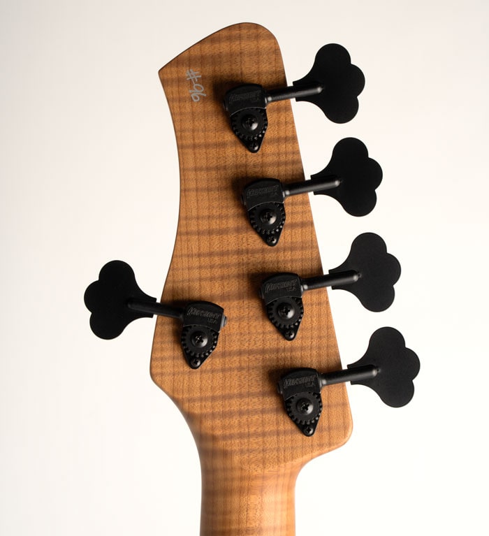 Custom Bass 5st Quilt Maple Top Purple Blue Burst: ベース｜三木