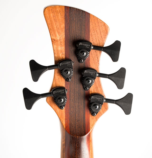 Halo 5strings Olive Top & Beeswing Solomon padouk