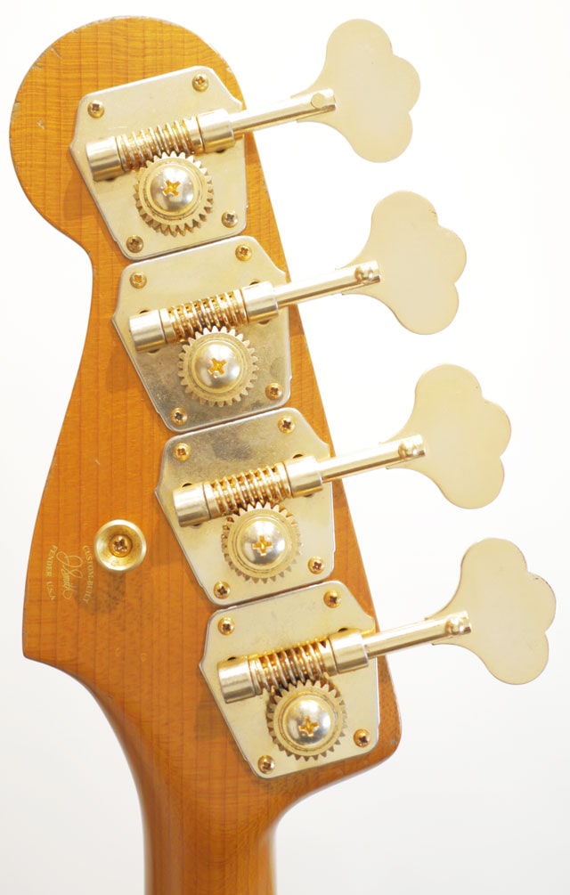 Master Built Series 1960 Jazz Bass Heavy Relic Olympic White by Jason Smith