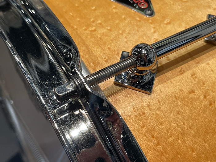 【中古品】Birdseye Maple Snare Drum Solid Shell 14"×5.5"