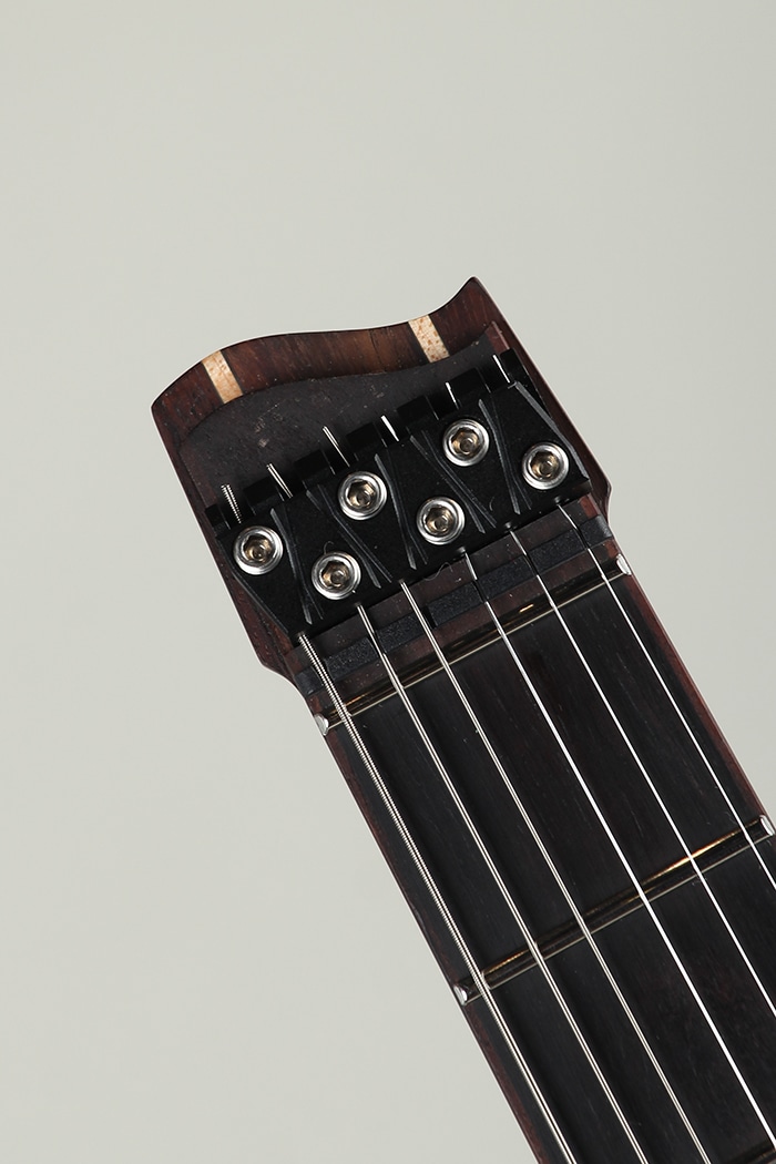 Boden J6 Custom Tremolo Spalted Maple Top Rosewood Neck Trans Black 2021