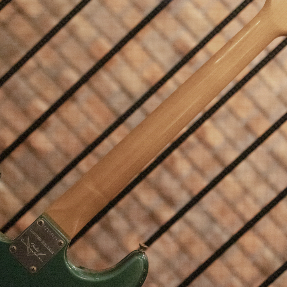 MBS LTD 1960 Stratocaster Relic Brazilian Rosewood FB Sherwood Green Metallic Built by John English / 2006