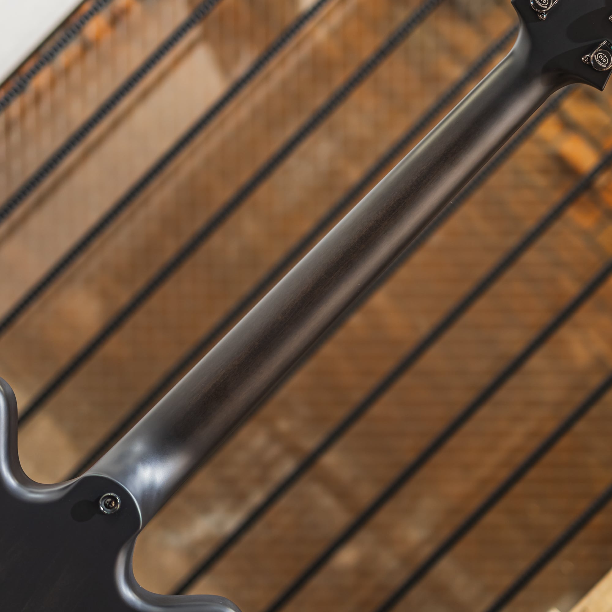 Model 35 Chambered Semi-hollow Black Smoke Sunburst Stain S/N:755
