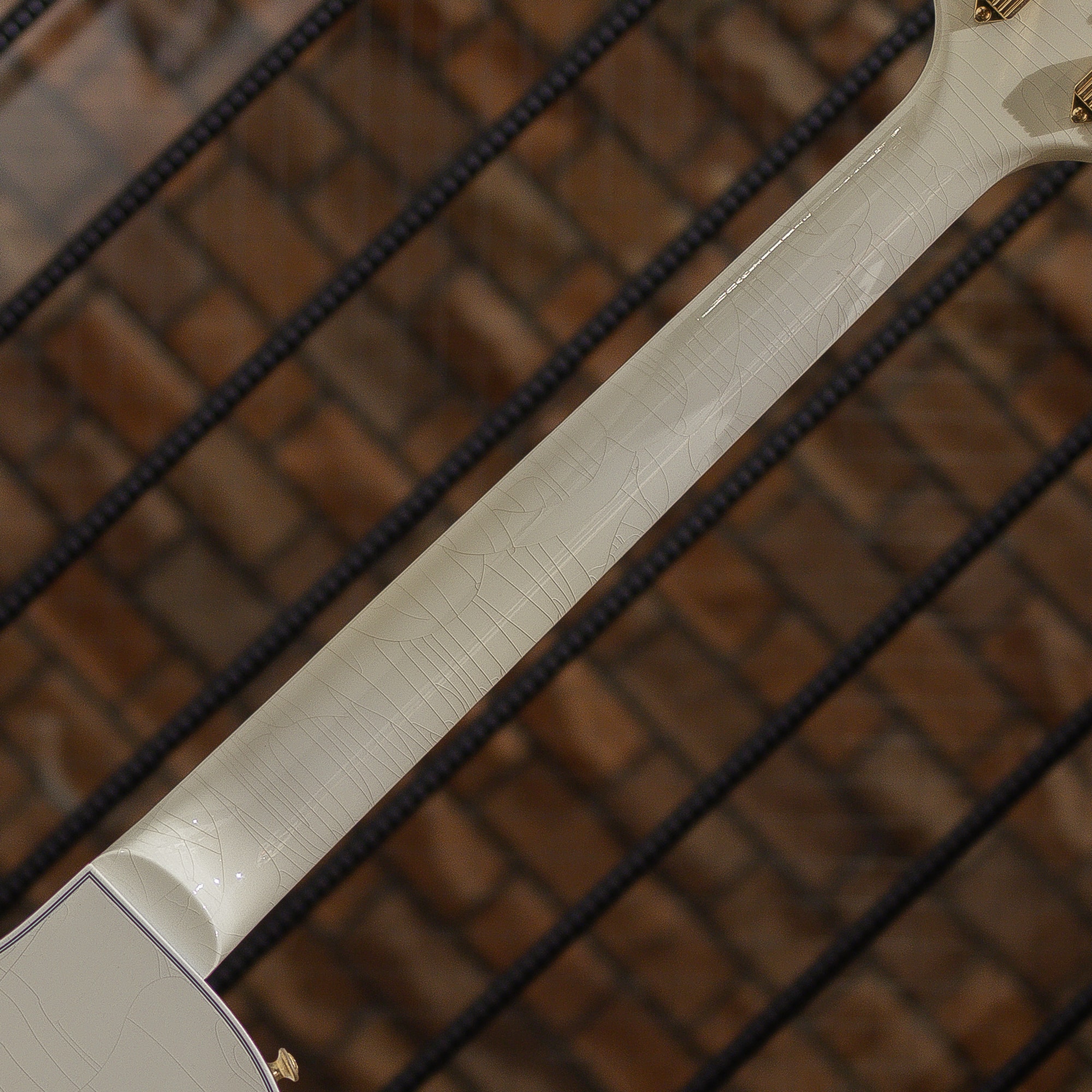 Murphy Lab 1957 Les Paul Custom 3-PU w / Bigsby Ultra Light Aged / Polaris White 2024