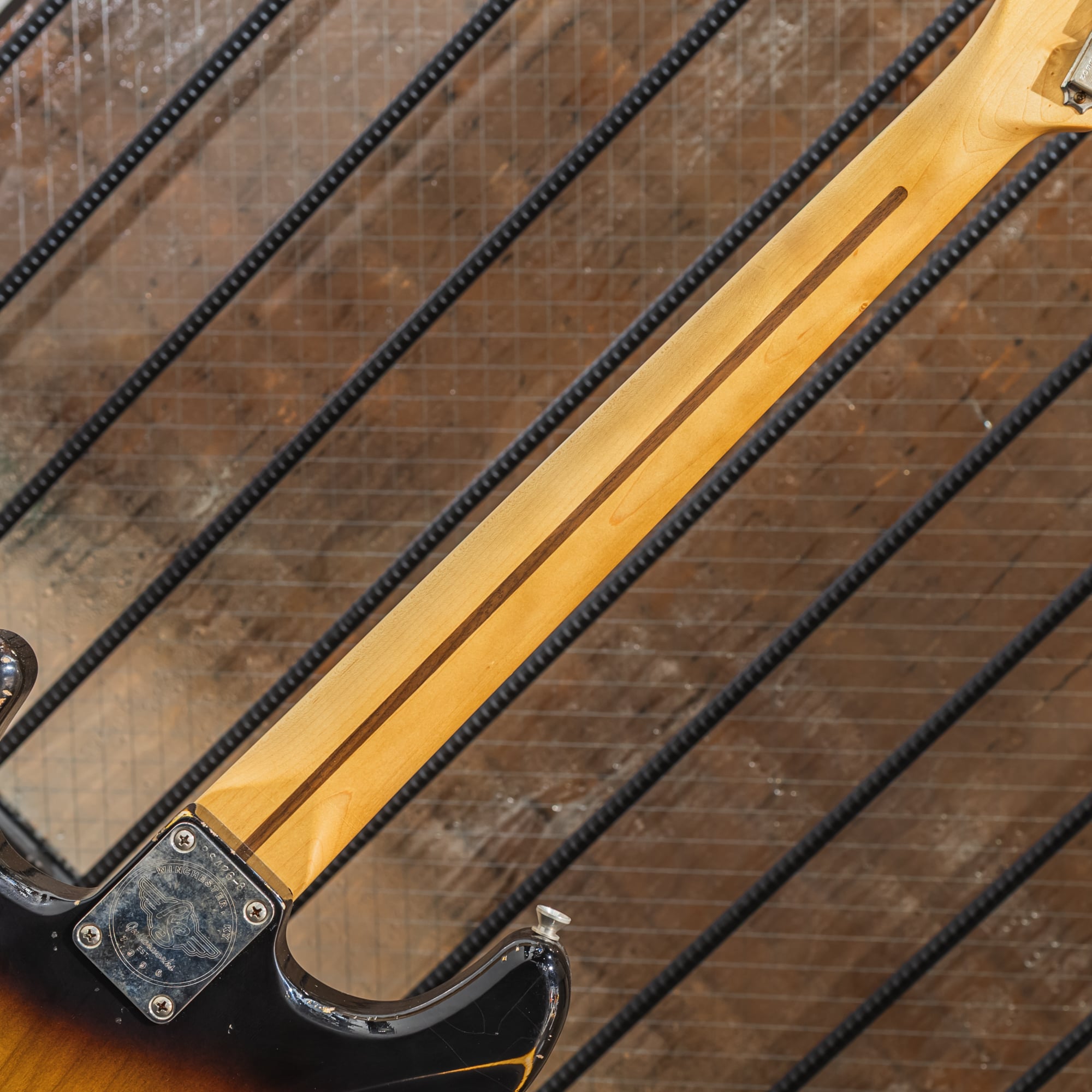 Contour Whiteguard "Ash Body" Two Tone Burst Road Killed