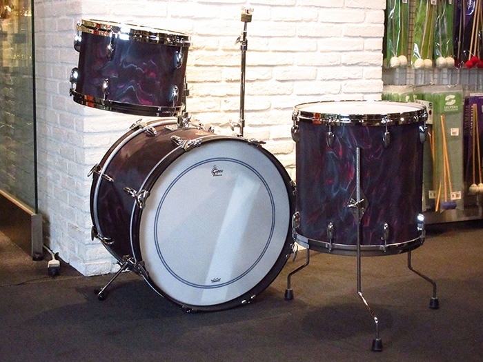 USA Custom Series 3pc Set 20" 12" 14" Peacock Satin Flame