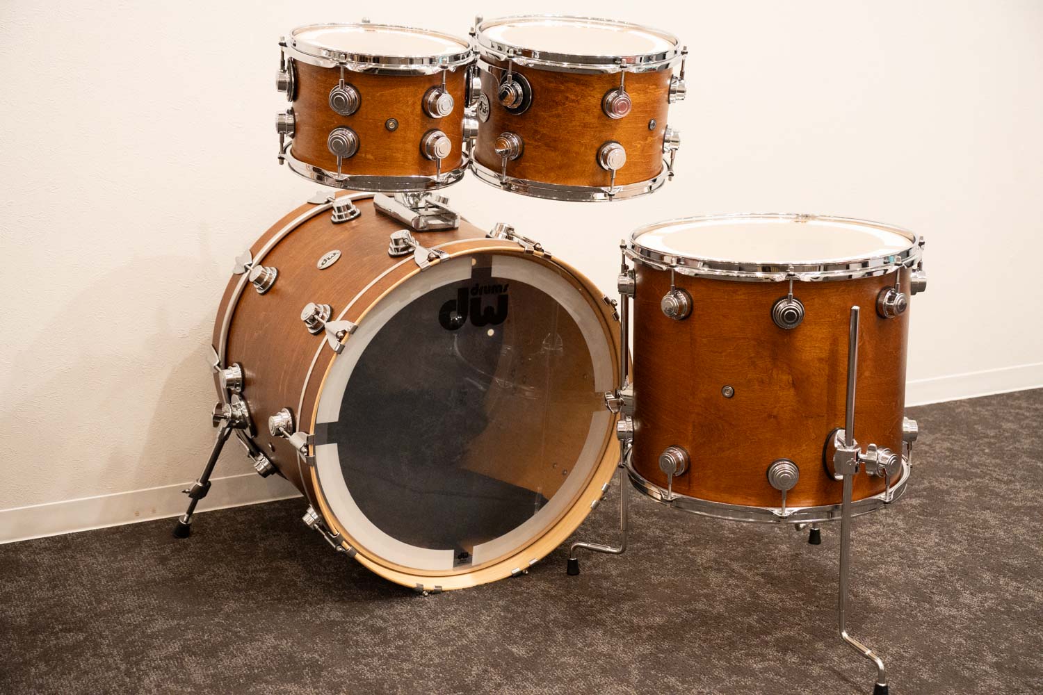 Collector's Pure Maple Series 4点セット Satin Oil Finish Honey 22" 10" 12" 16" Standard Shell Type