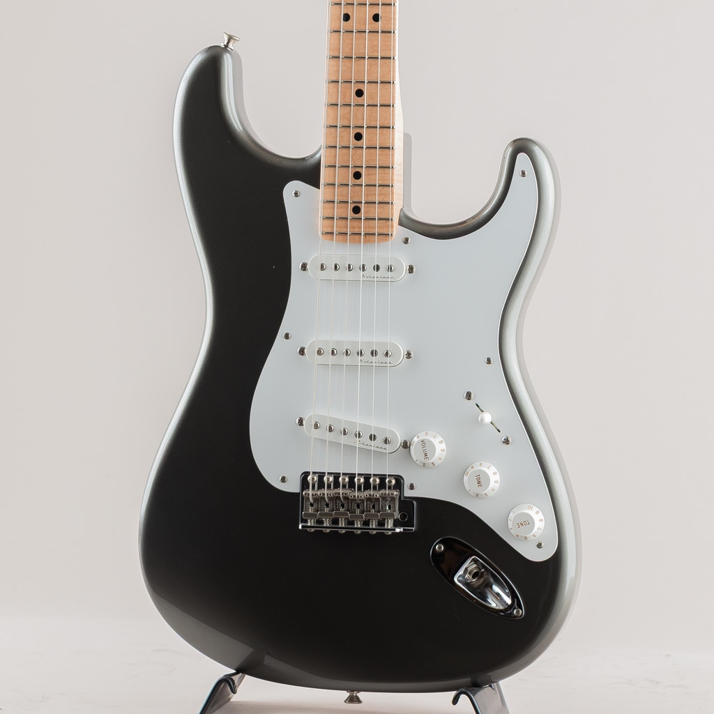 MBS Active Stratocaster NOS Pewter "EC" Style "5A Flame Maple Neck" 2021