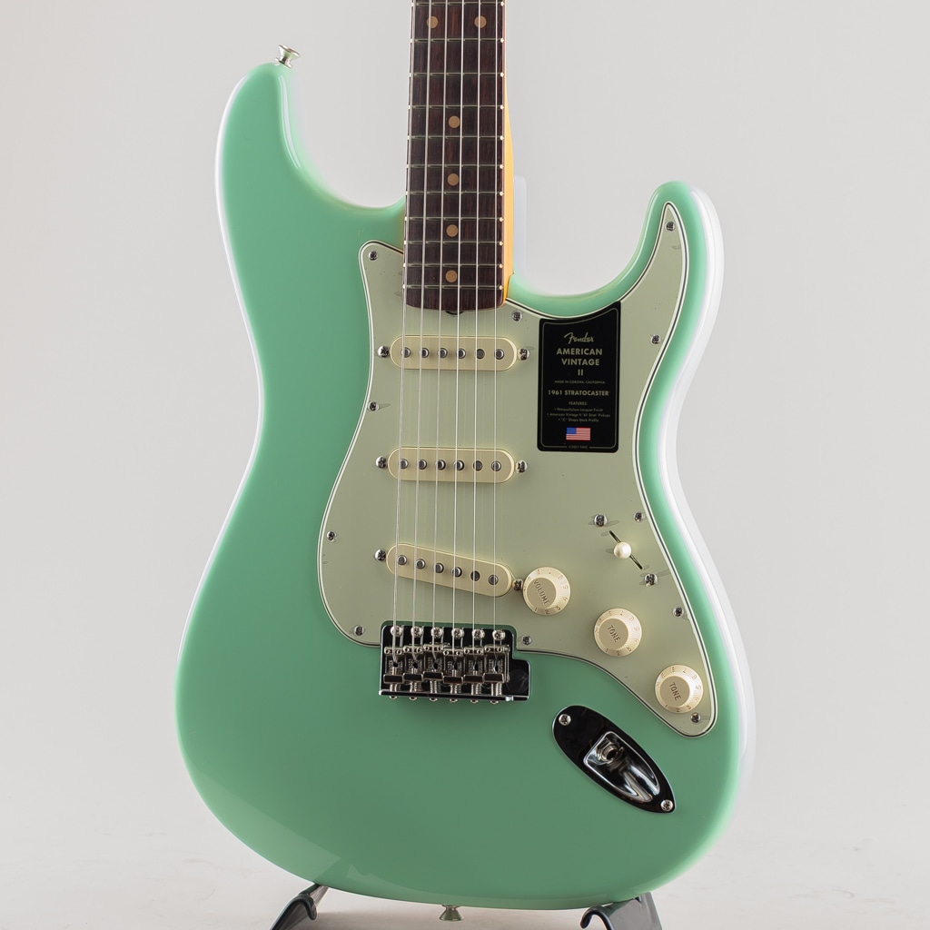 American Vintage II 1961 Stratocaster /Surf Green/Rosewood Fingerboard