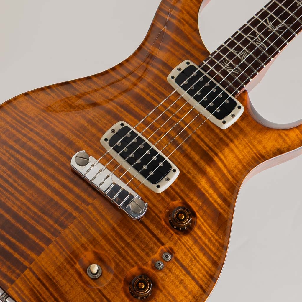 Paul's Guitar Artist Maple Yellow Tiger Pattern Neck