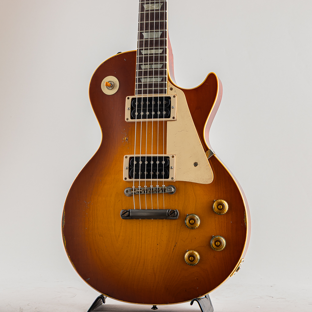Murphy Lab 1958 Les Paul Standard Riessue Figured Plain Top BOTB PG 153 Heavy Aged【S/N:851231】