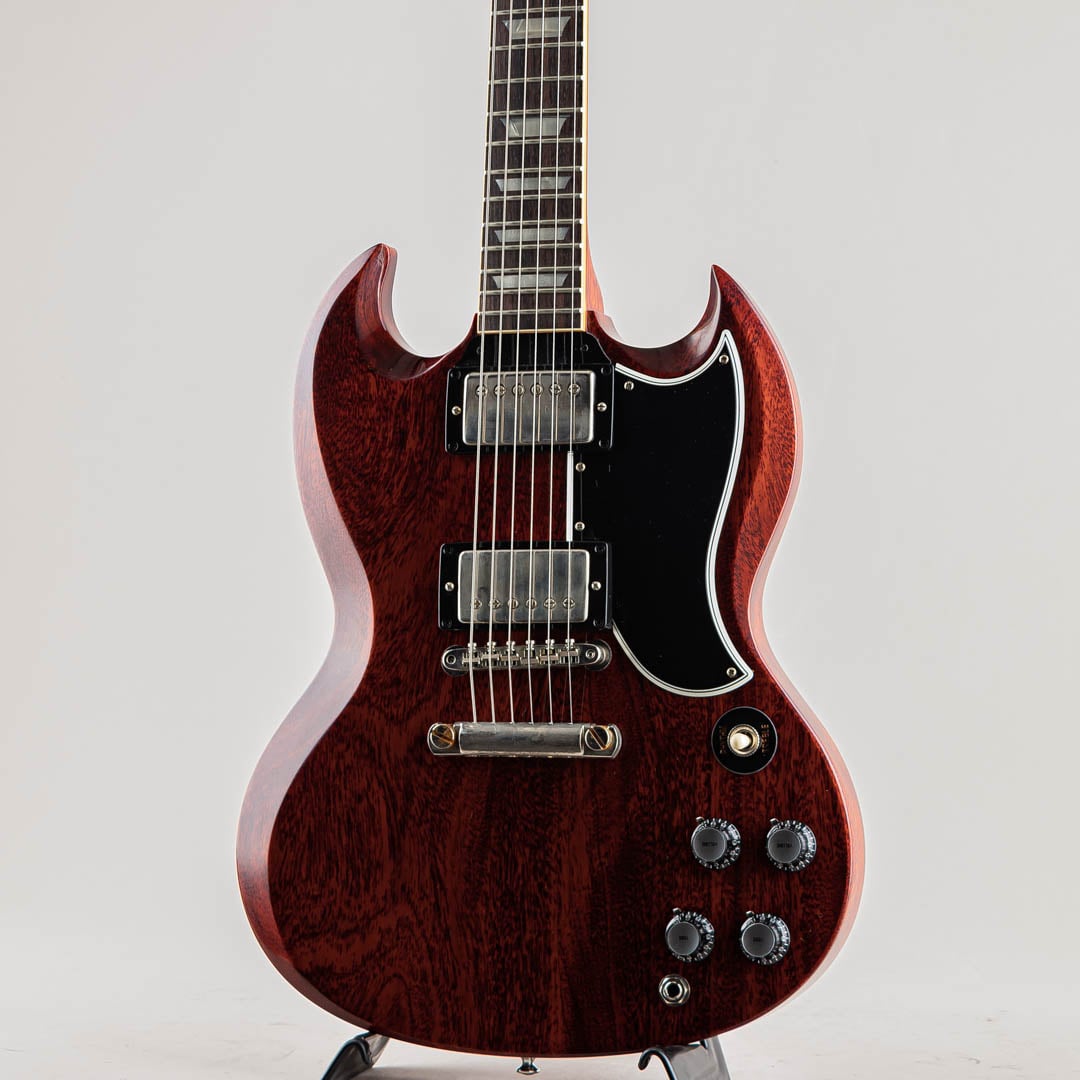 Historic Collection 1961 Les Paul SG Standard Reissue Stop-Bar VOS Cherry Red【S/N:601691】