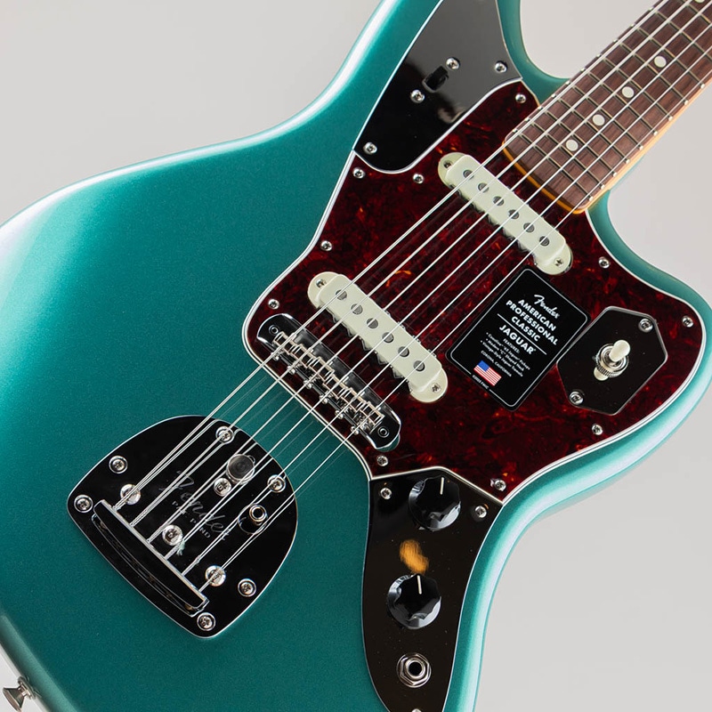 ギター Fender jaguar 1964 Sherwood Green Fender Custom Shop 1964 Jaguar Lush Closet Classic Sherwood