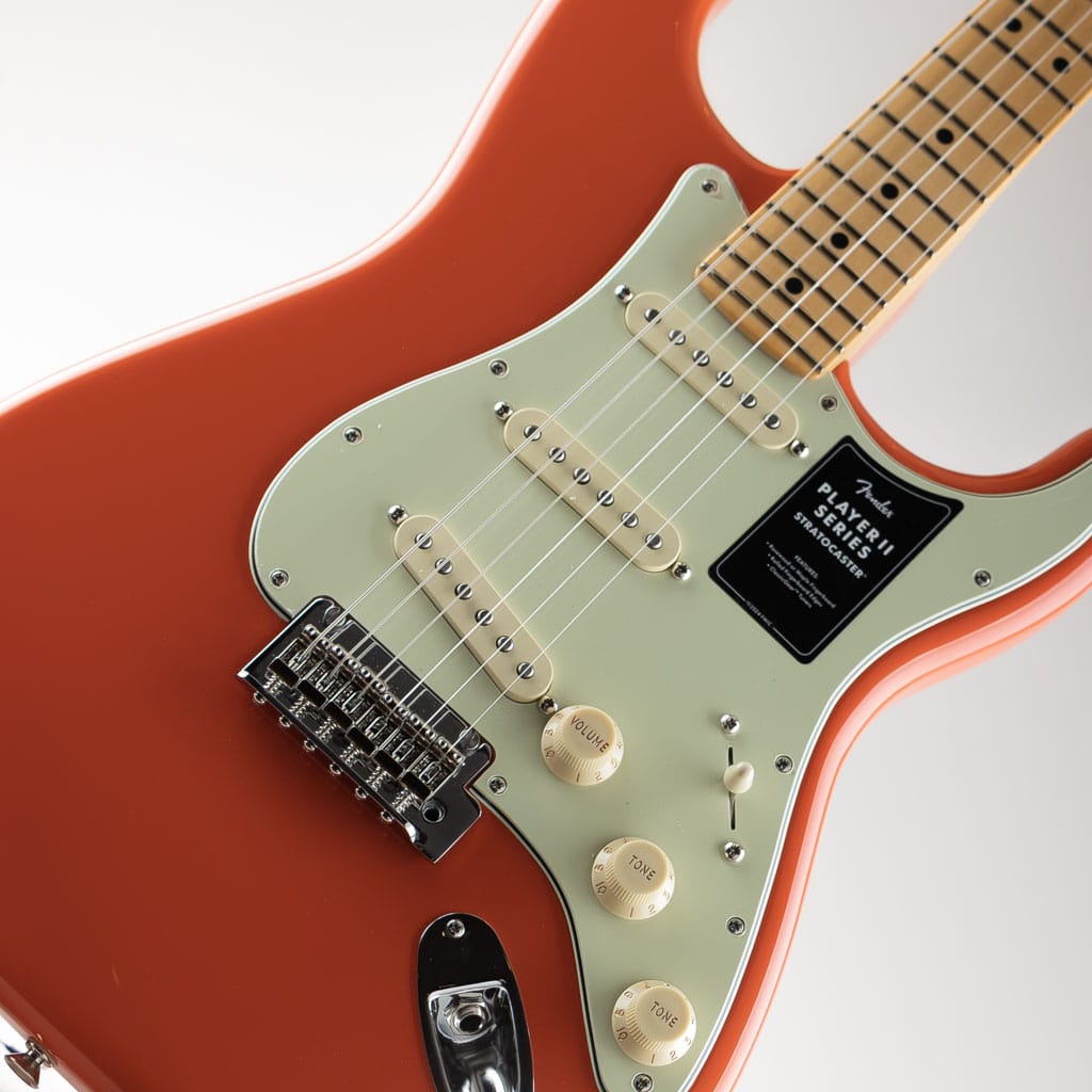 Player II Stratocaster Maple Fingerboard, Rallye Orange Rallye Orange アメリカ村店