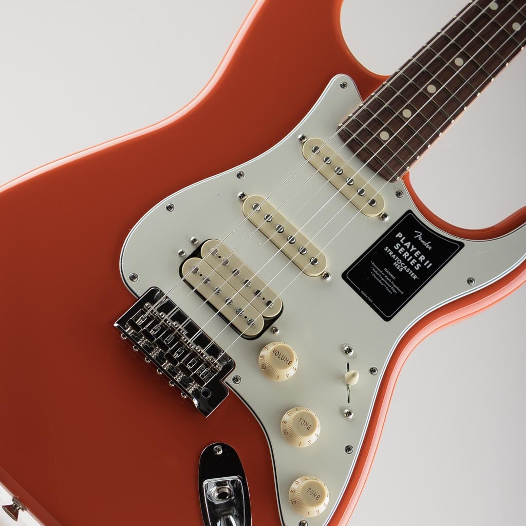 Player II Stratocaster HSS, Rosewood Fingerboard, Rallye Orange Rallye Orange アメリカ村店