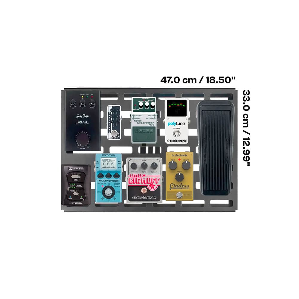 QUAD 4.1, Pedalboard with Gig Bag QUAD 4.1 DZONE