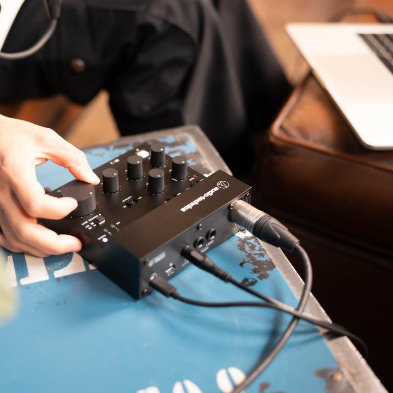 AUDIO-TECHNICA オーディオテクニカ AT-UMX3 USBミキサー + ATH-M50X ヘッドホン