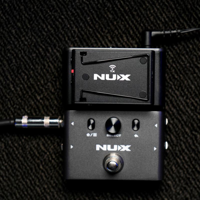 LAST 1台》 NUX B-8 2.4GHz ギター/ベース用ワイヤレスシステム ペダル