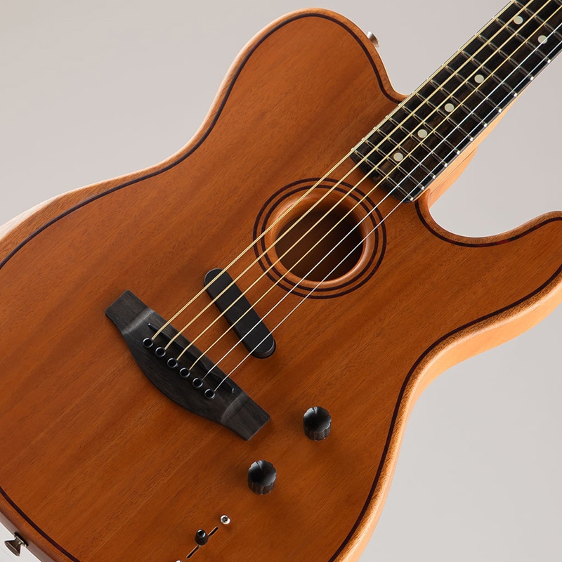 American Acoustasonic Telecaster All-Mahogany/Natural/Ebony Fingerboard