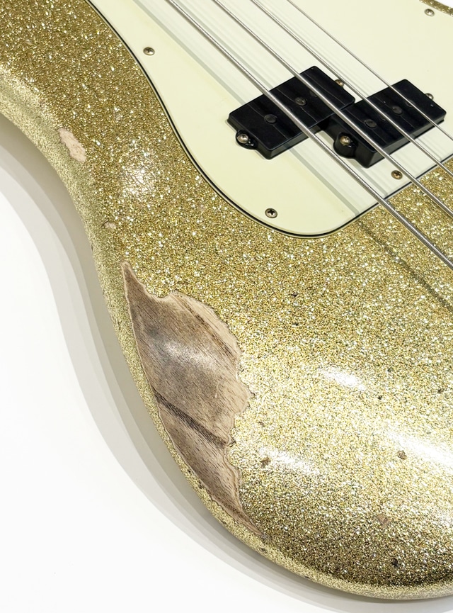 まとめ専用ページ　BASSBASS様 Custom Build J Signature Precision Bass Heavy Relic Champagne Gold