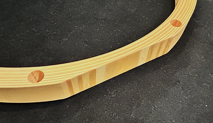 【中古品】ヴィンテージ・ウッドフープ VH1408S / 14" 8 HOLE/付属ワッシャーなし