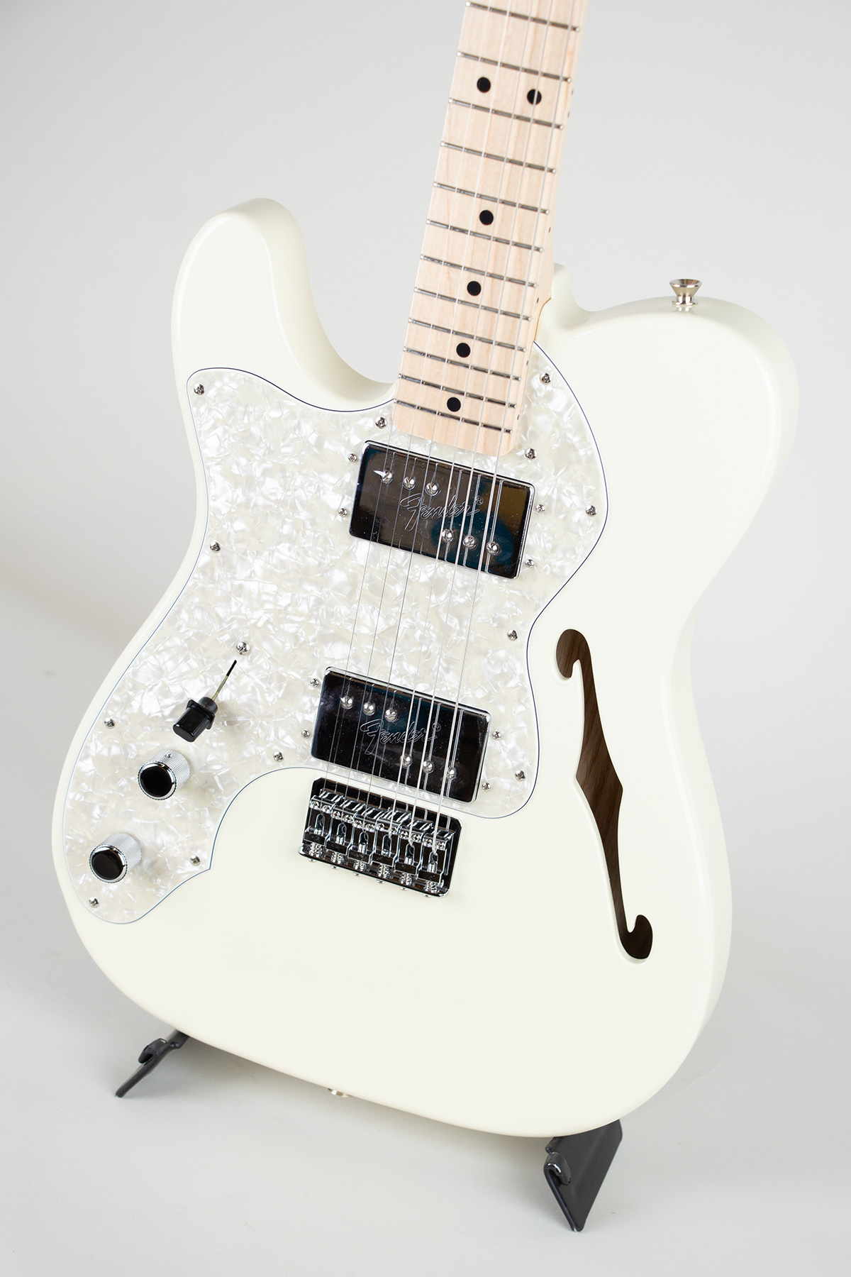 FSR-C Traditional 70s Telecaster Thinline Left-Handed MN Olympic White【S/N JD26010316】