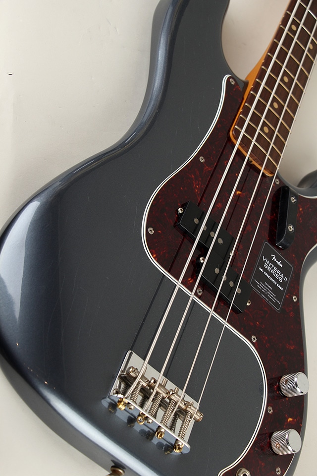 Limited Vintera II Road Worn 60s Precision Bass RW Charcoal Frost Metallic【S/N MX25072421】