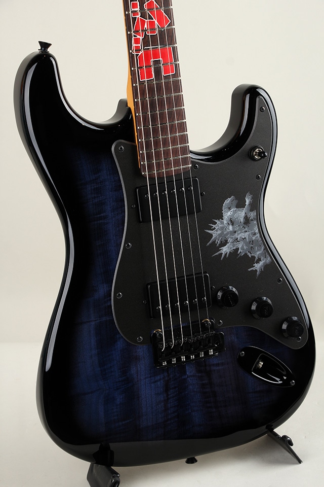 Made in Japan Godzilla Stratocaster RW Godzilla Blue【S/N JD25022538】