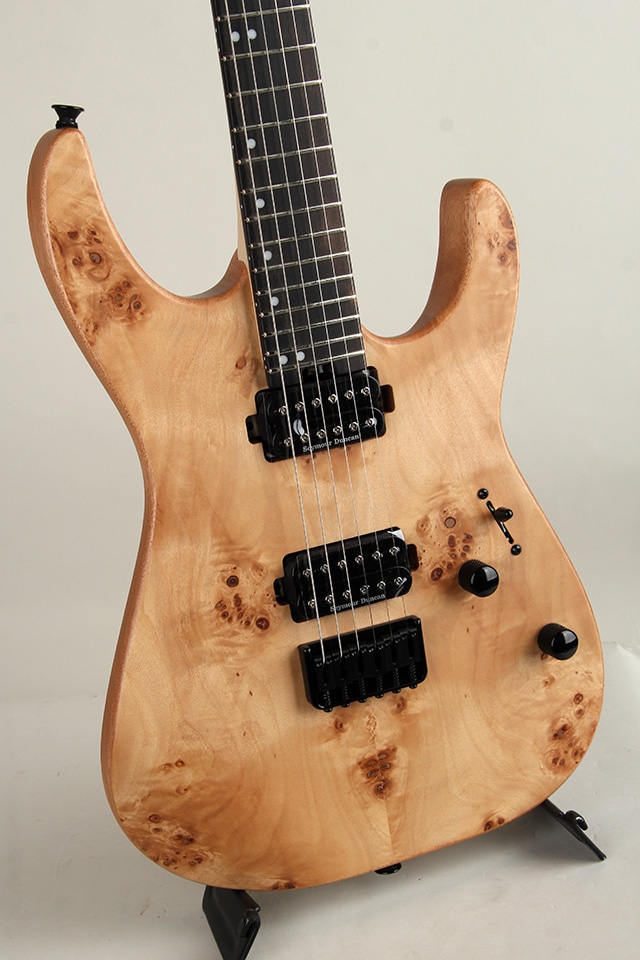 Pro-Mod DK24 HH HT E Mahogany with Poplar Burl, Ebony Desert Sand【S/N MC25003461】