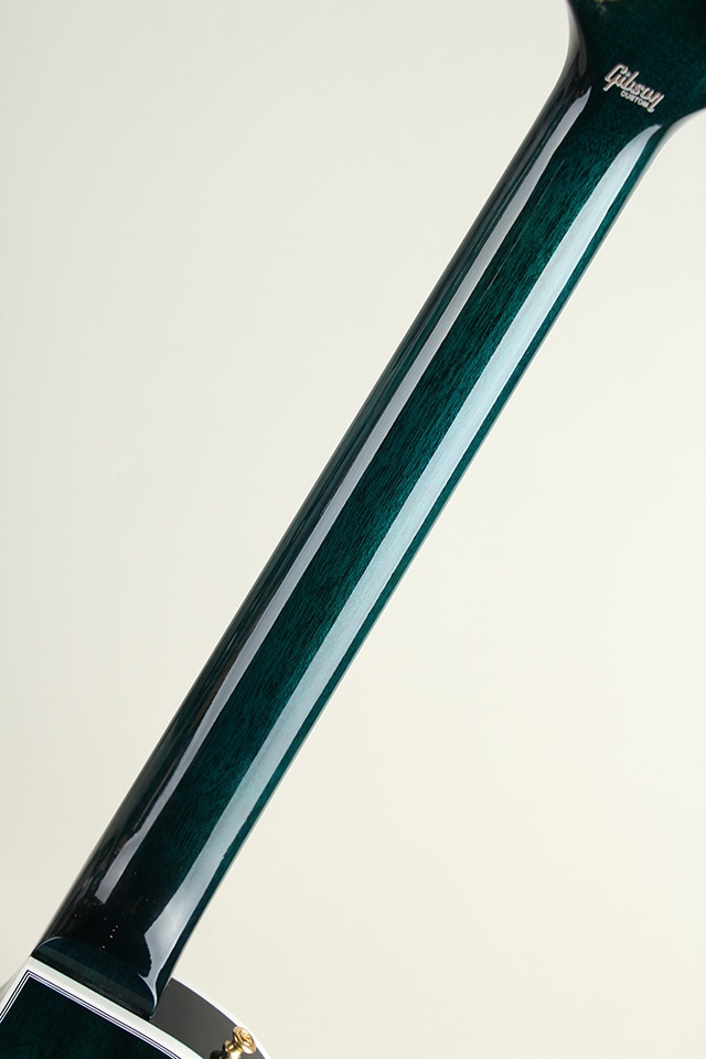 Les Paul Custom Figured Aqua Stripe Gloss S/N:CS503281 2025