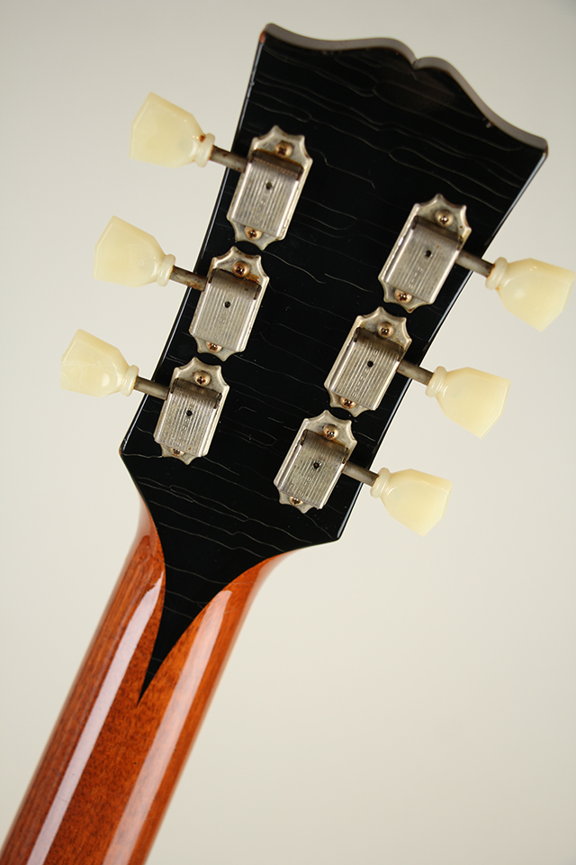 1959 ES-335 Reissue Aged Vintage Natural Stinger Head Back 2019
