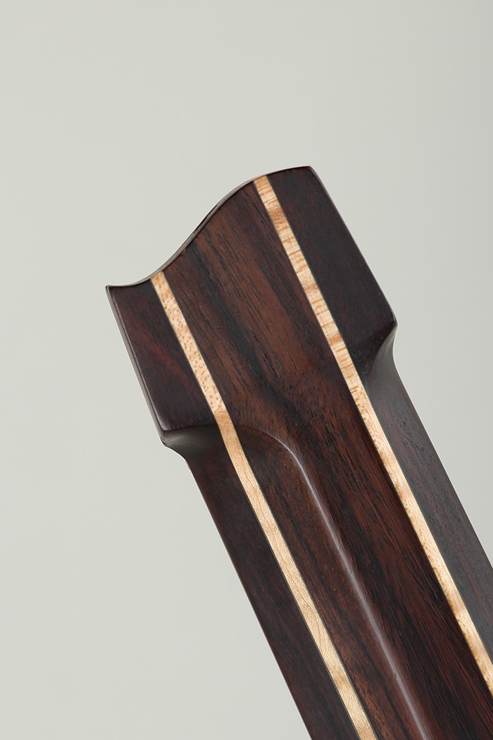 Boden J6 Custom Tremolo Spalted Maple Top Rosewood Neck Trans Black 2021