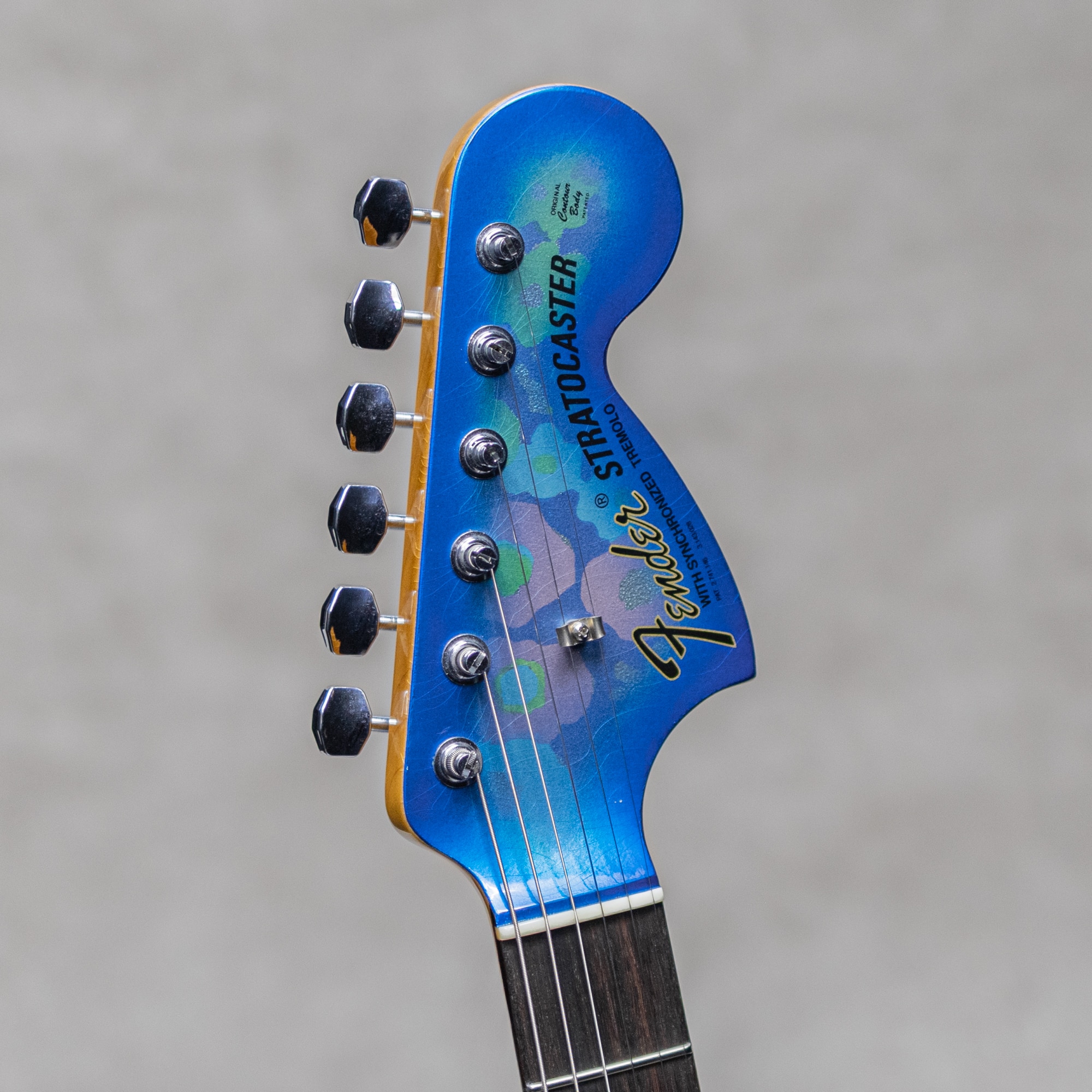 2024 LTD 1968 Blue Flower Stratocaster Journeyman Relic CC Hardware / 2024