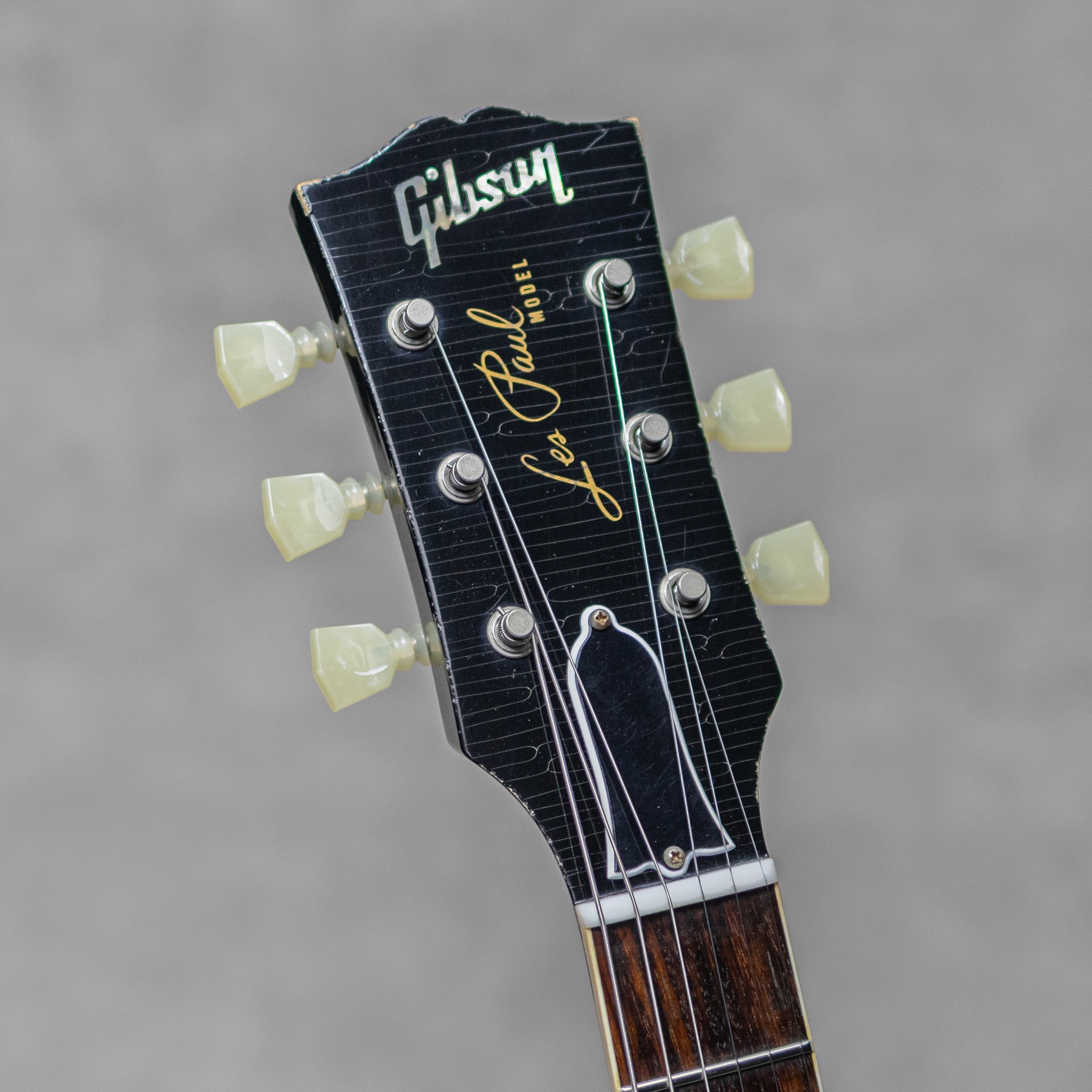 1960 Les Paul Lightly Aged Black Over Frost Blue / 2016