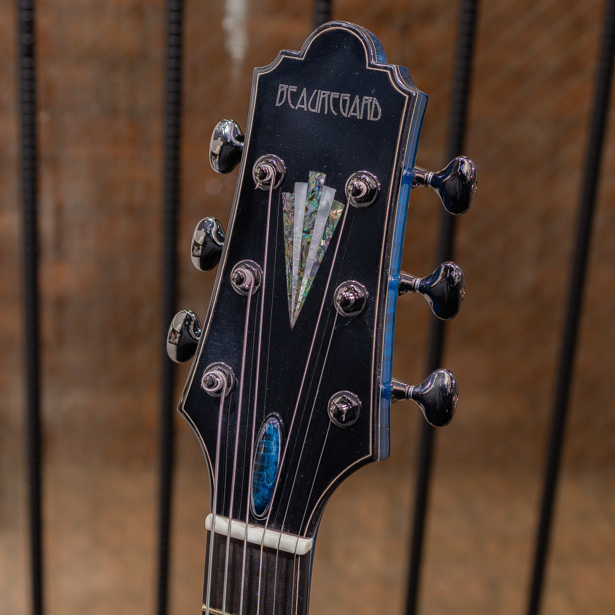 16" Archtop "Blue Gold Leaf"