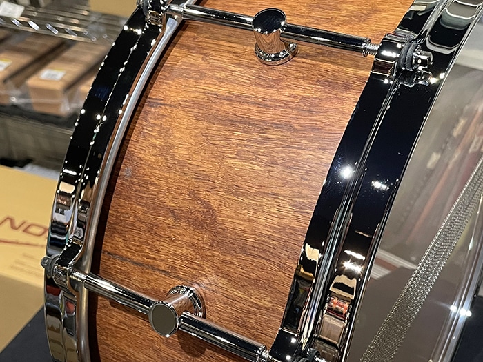 AR-1460MMI Rosewood Hollow Snare Drum / Miki Musical Instruments Limited Model