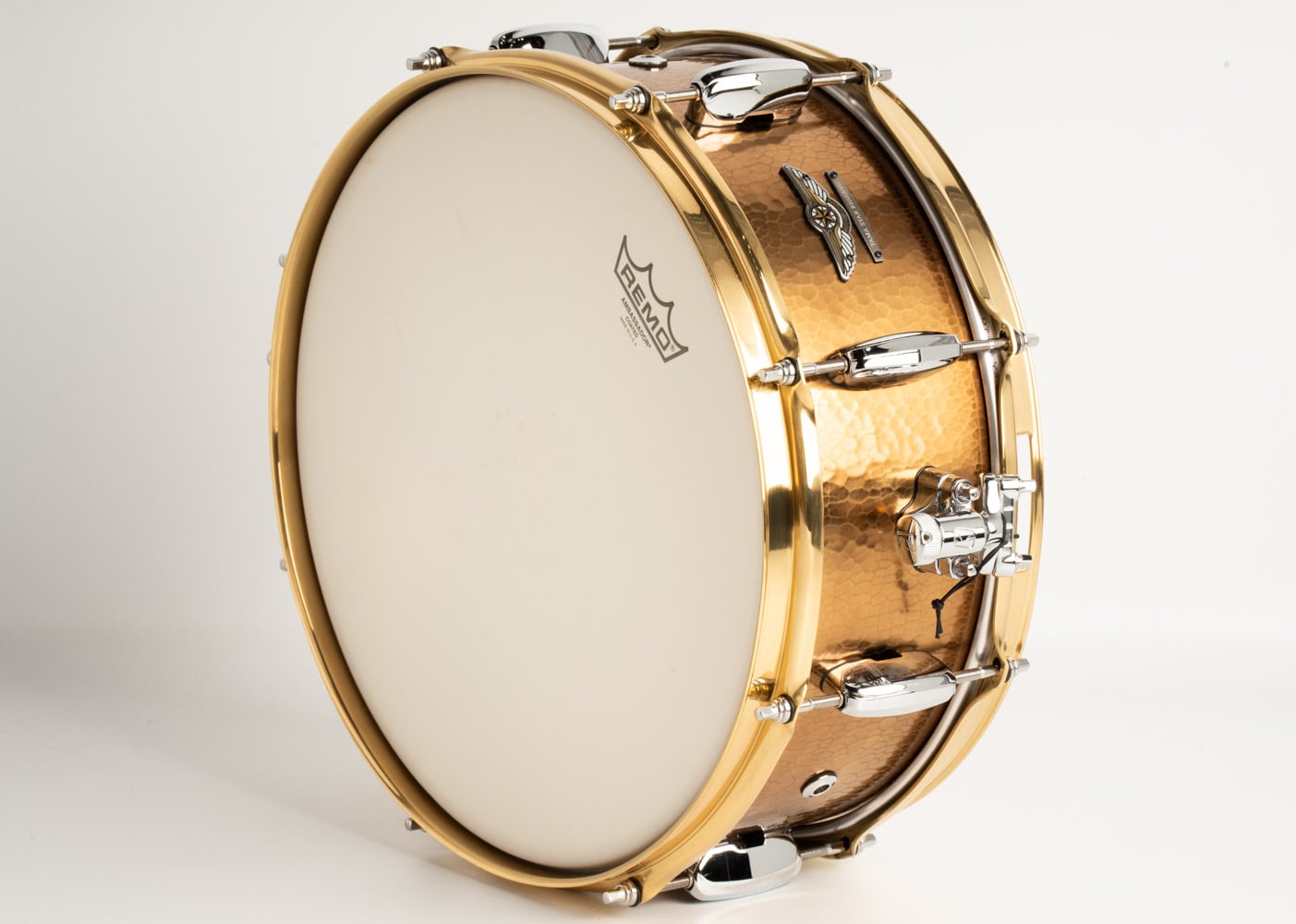 TBRS1455H STAR Reserve Snare Drum 14”x5.5” Hand Hammered Brass