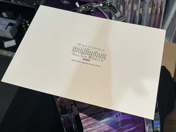 MP1455BUN / Mike Portnoy Signature Snare Drum LIMITED Model