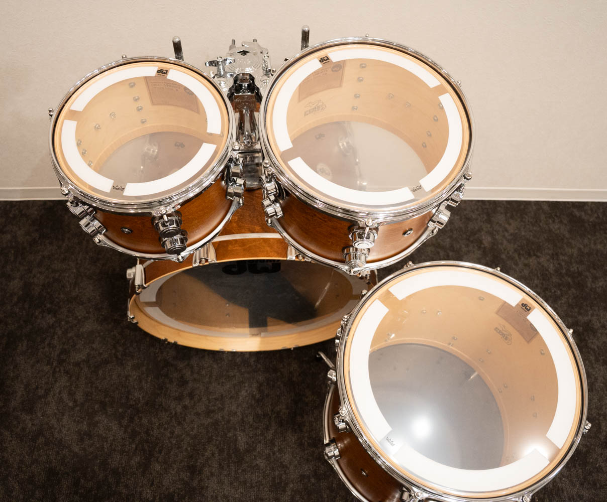 Collector's Pure Maple Series 4点セット Satin Oil Finish Honey 22" 10" 12" 16" Standard Shell Type