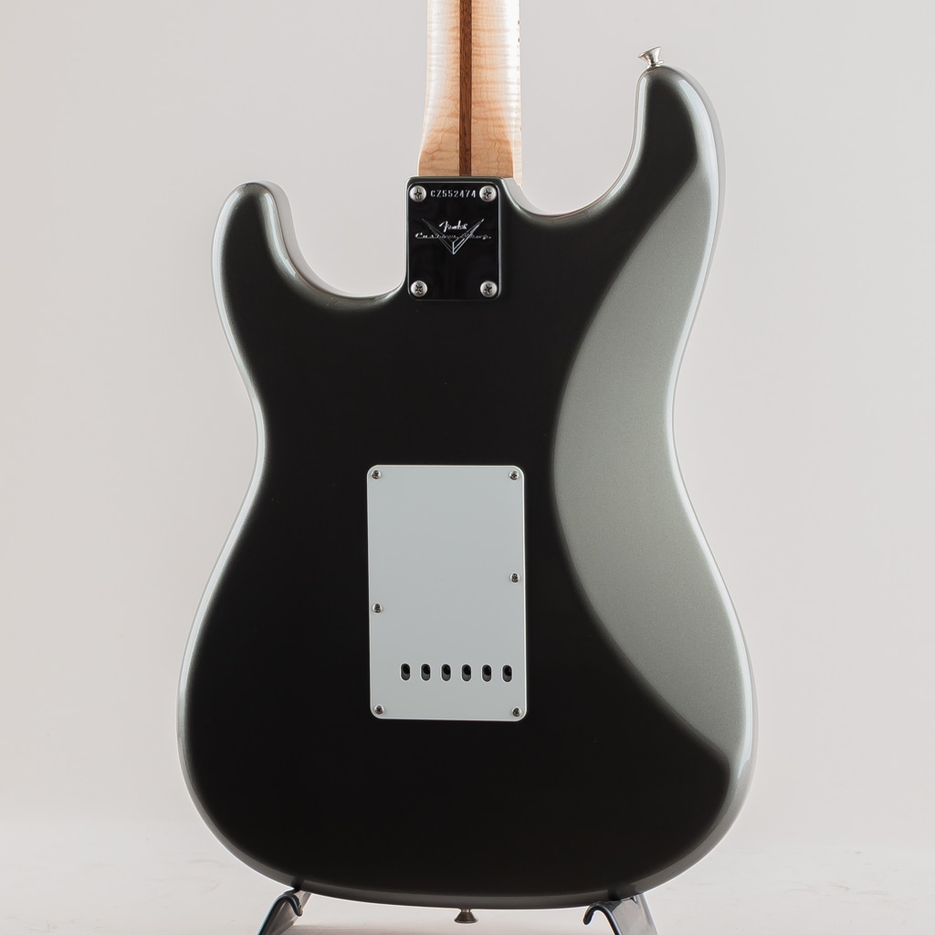 MBS Active Stratocaster NOS Pewter "EC" Style "5A Flame Maple Neck" 2021