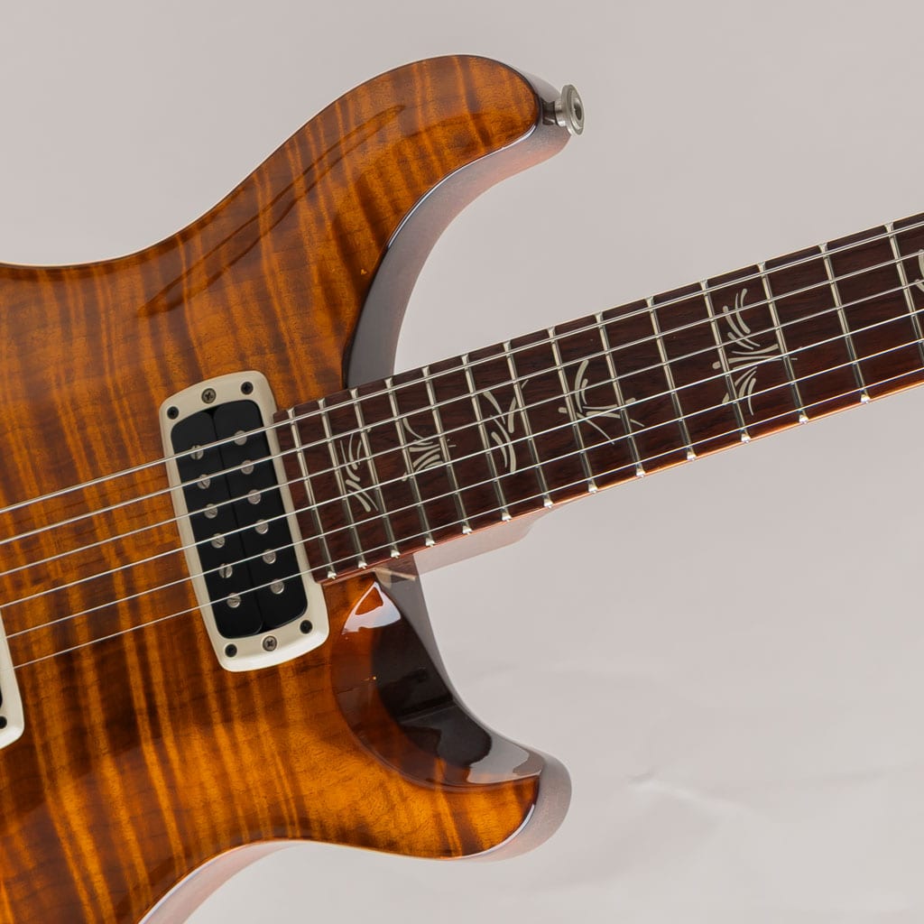Paul's Guitar Artist Maple Yellow Tiger Pattern Neck