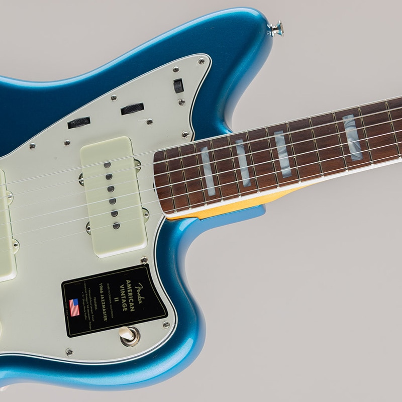American Vintage II 1966 Jazzmaster/Lake Placid Blue/Rosewood Fingerboard