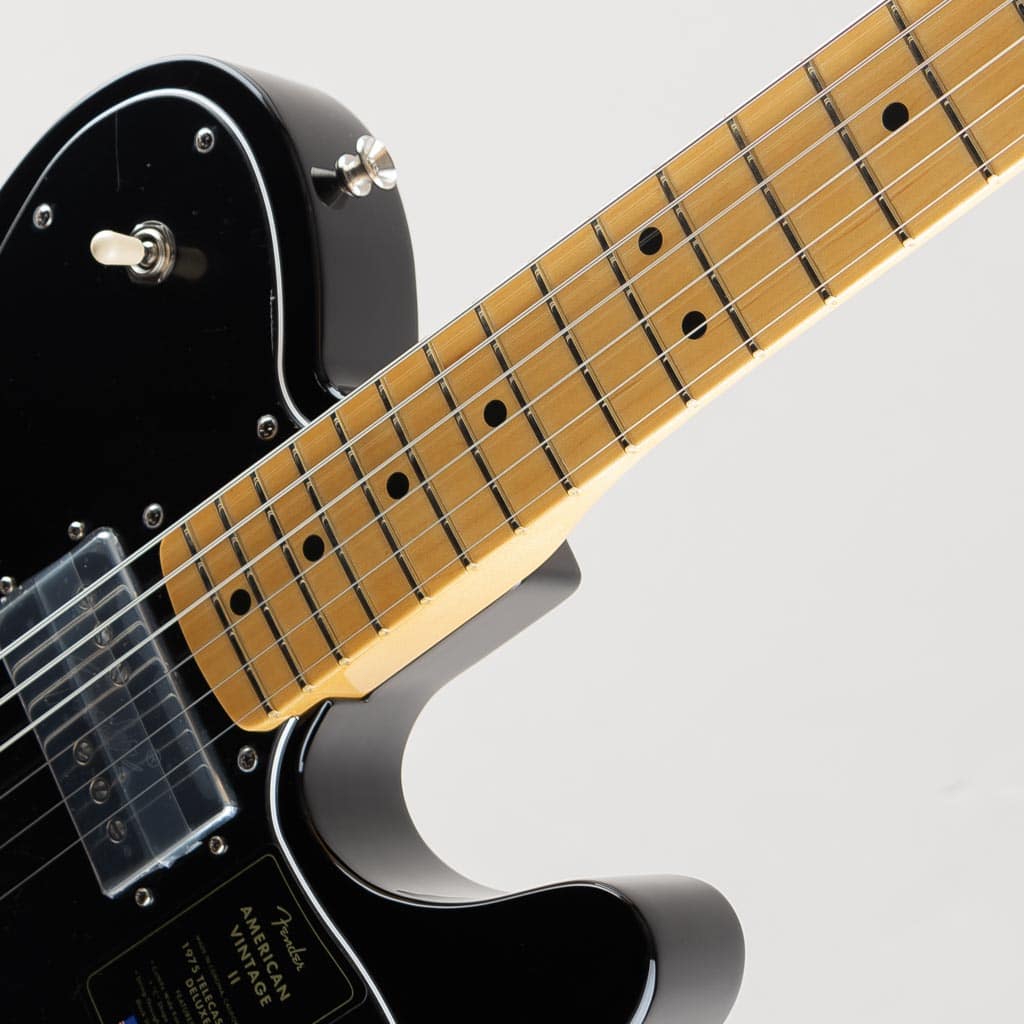 American Vintage II 1975 Telecaster Deluxe/Black/M【SN:V16406】