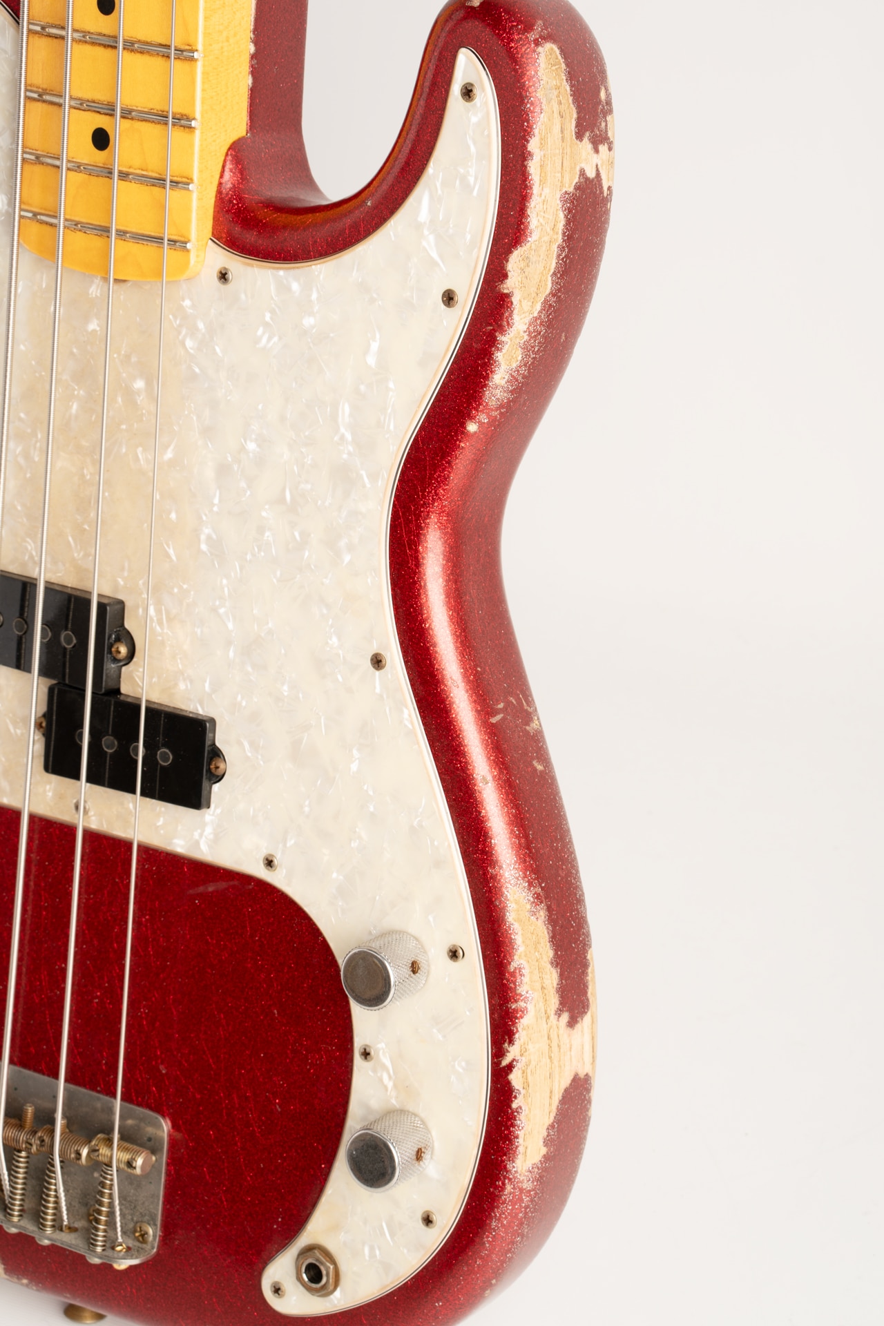 Limited Edition Masterbuilt J Precision Bass / King's Red Sparkle