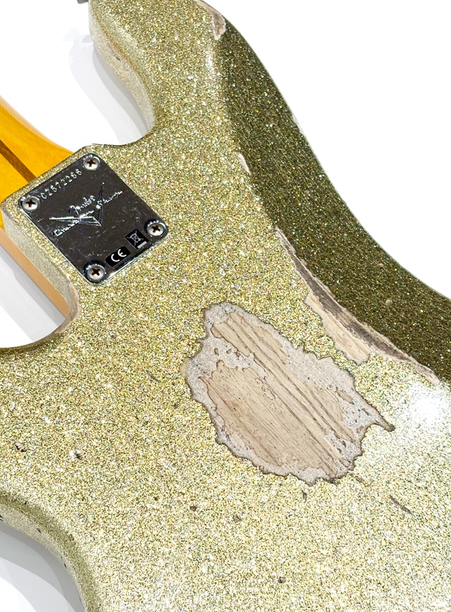 Custom Build J Signature Precision Bass Heavy Relic Champagne Gold