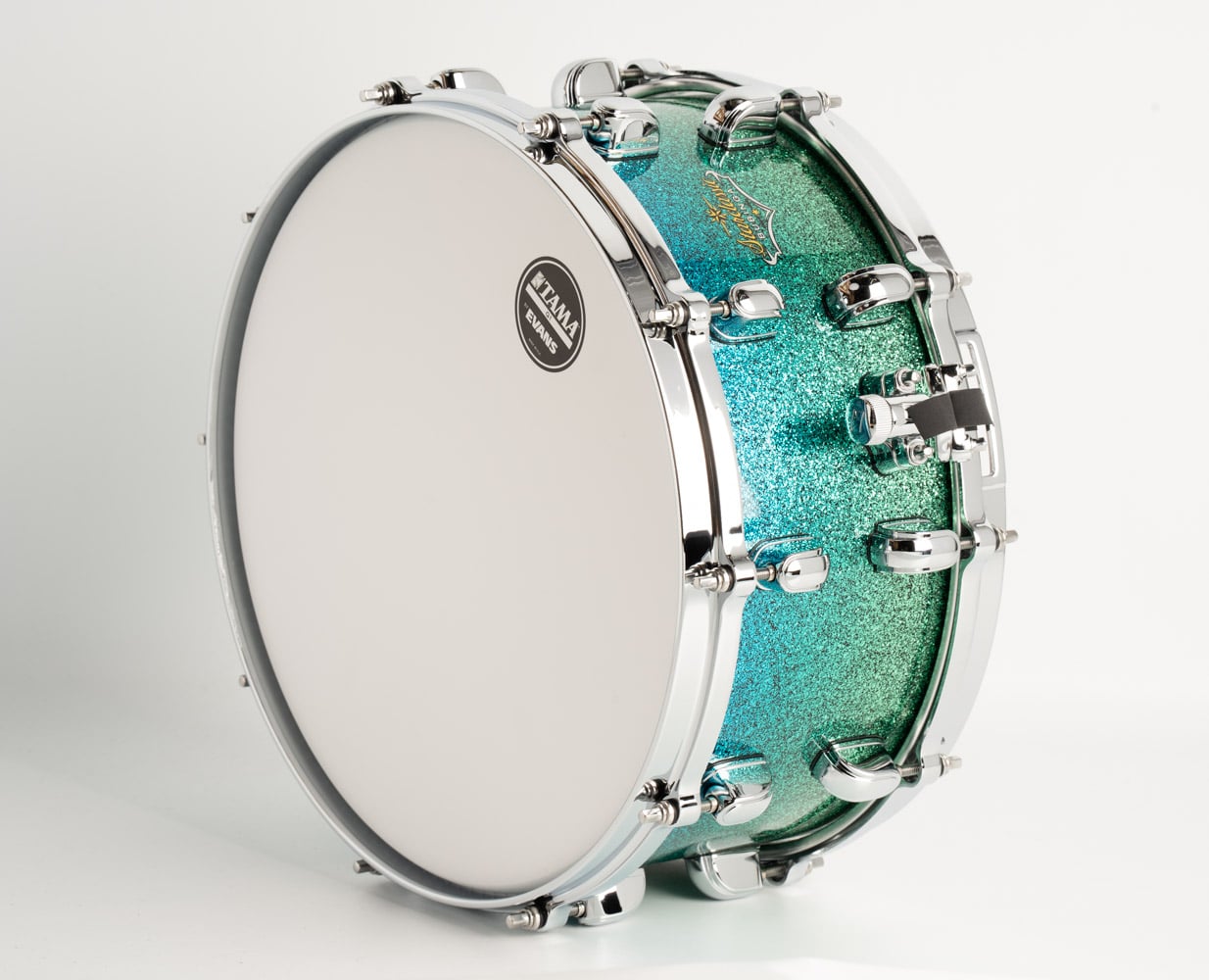 BS1465 Starclassic Bubinga ESS / Emerald Sea Sparkle Fade 14"×6.5"