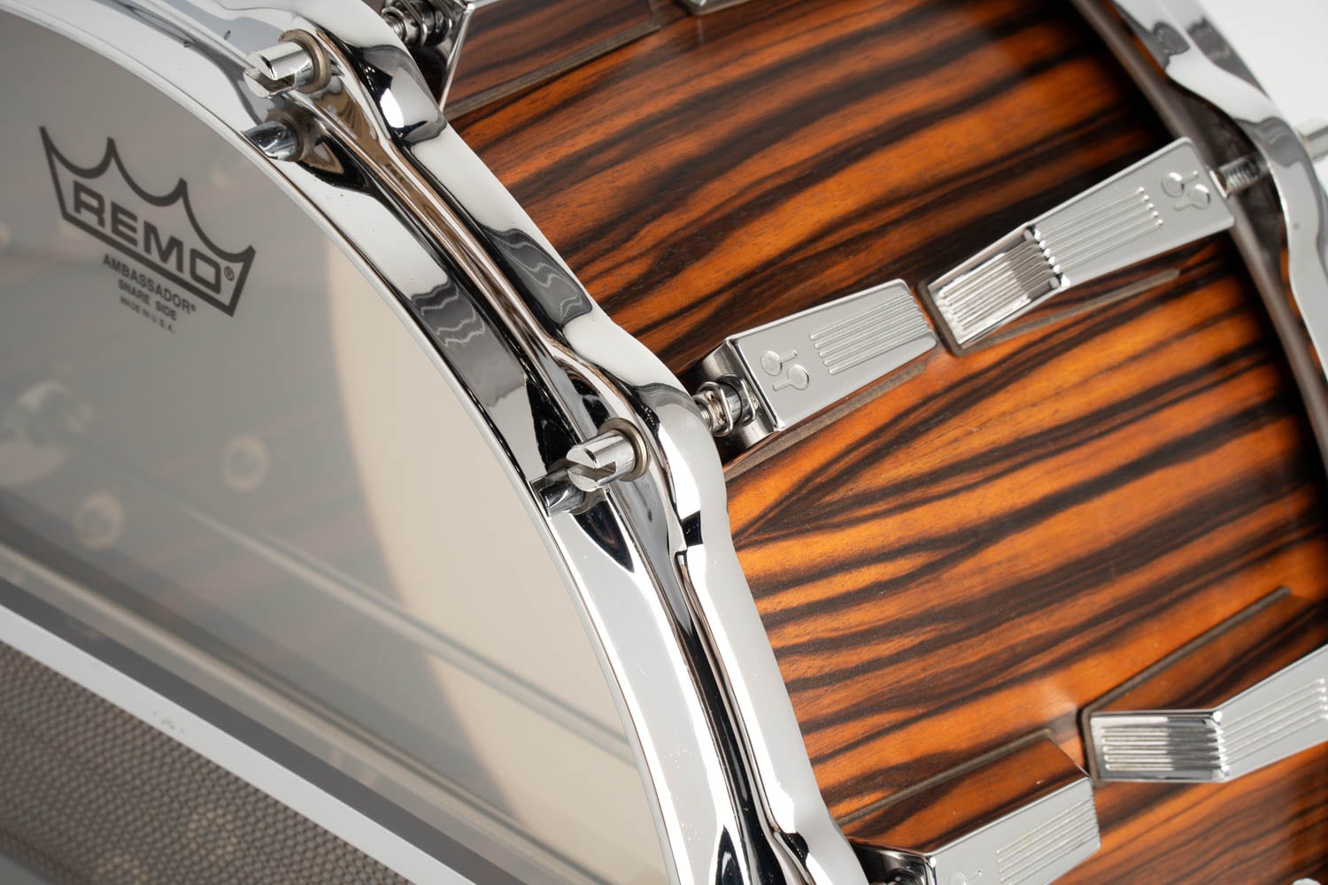 VINTAGE】HLD580 EB Signature Series / Makassar Ebony Snare Drum