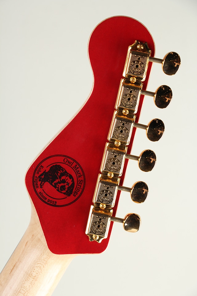 OWL-ST / “DROP”series "Victoria" White Burst w/Paisley